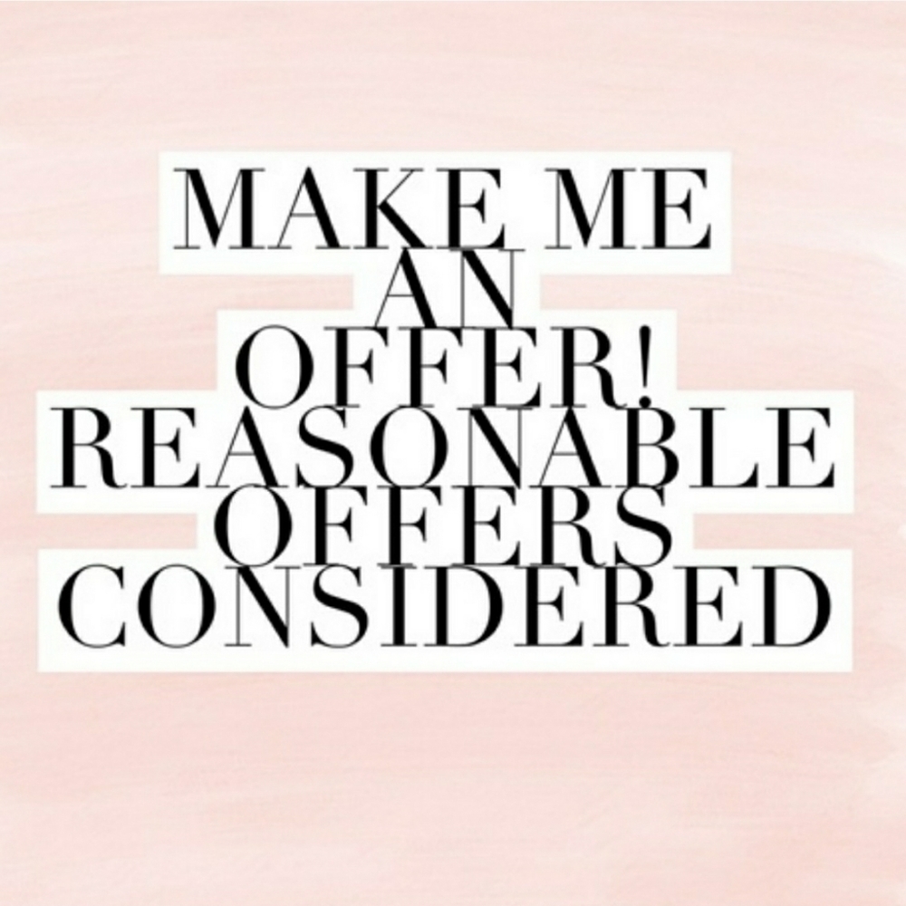I will consider any offers made.